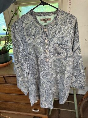 Flax top size S 100% linen